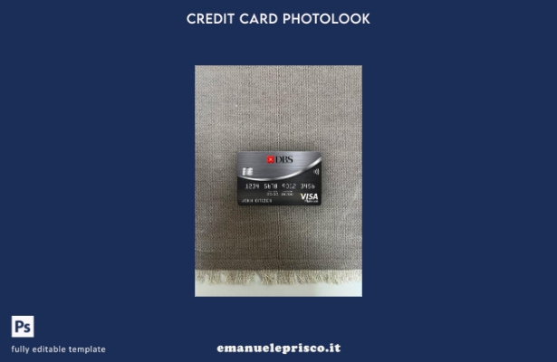 modello frontale photolook con carta visto platino tailandese stile verificato T